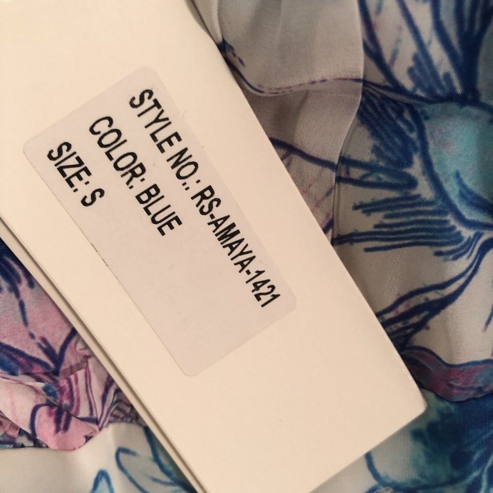 ROCOCO SAND Amaya Maxi Dress Blue - Picture 5 of 5